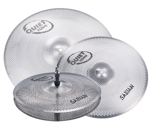 Sabian QTPC503 Quiet Tone Practice Cymbals Set