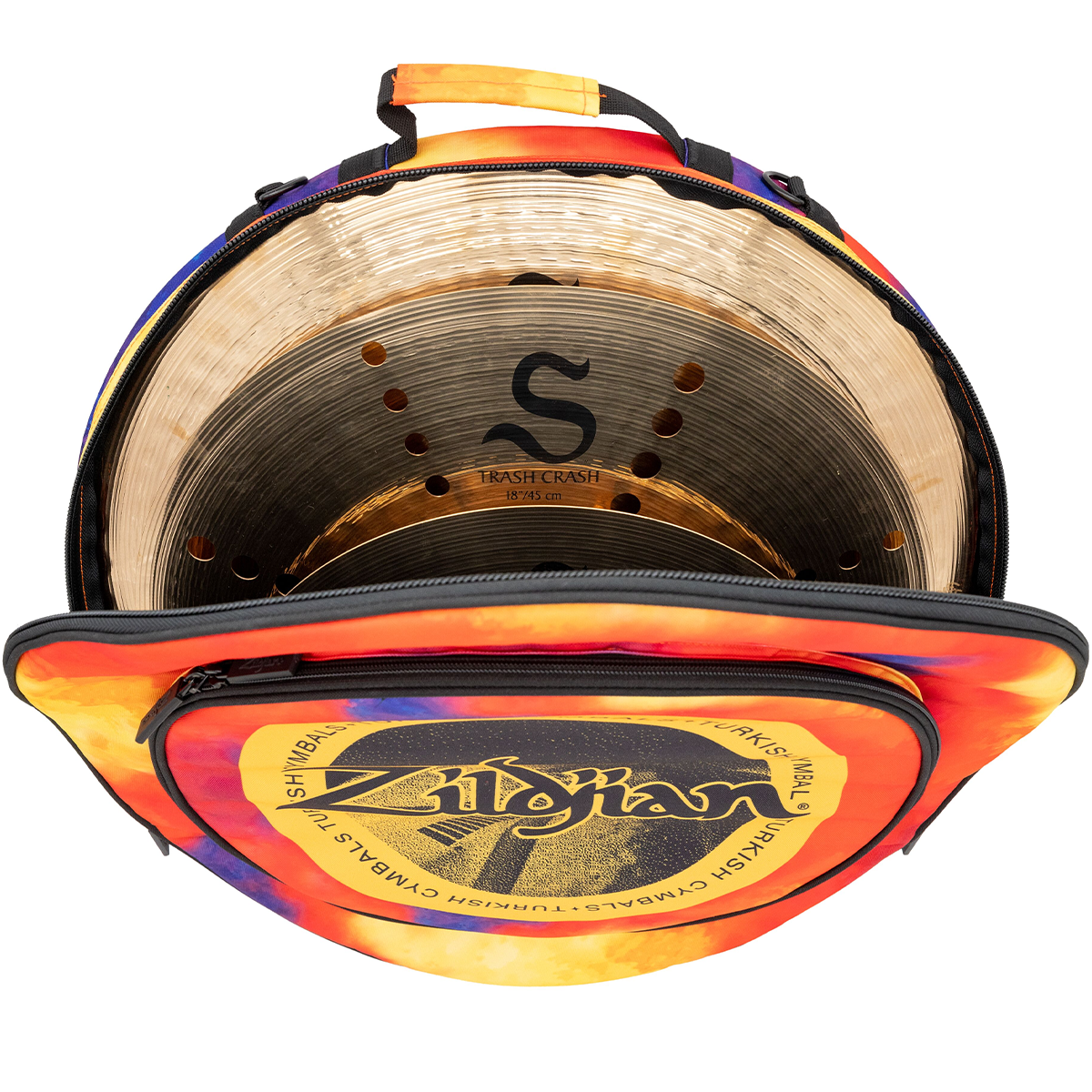 Zildjian ZXCB00220 20" Student Cymbal Backpack in Orange Burst