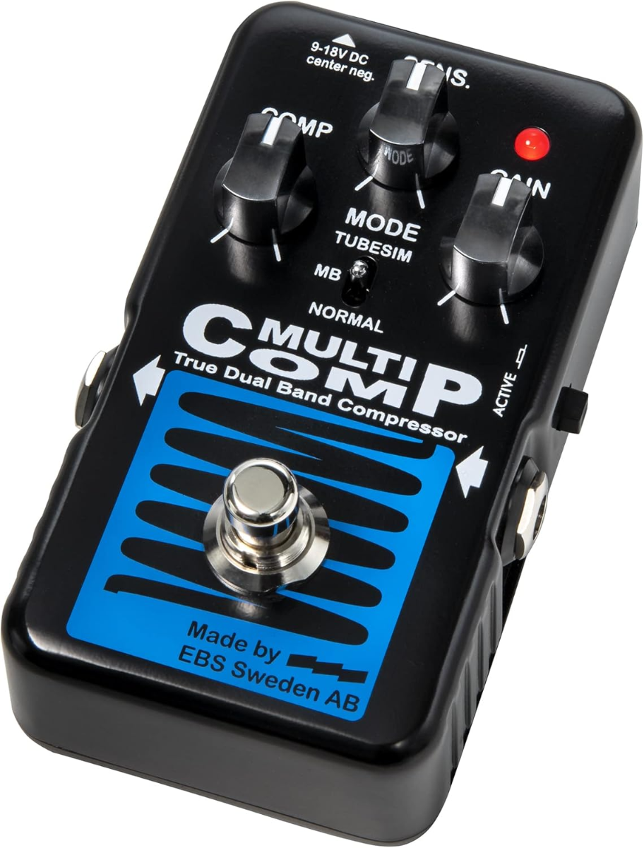 EBS MultiComp Blue Label Bass Compressor Pedal