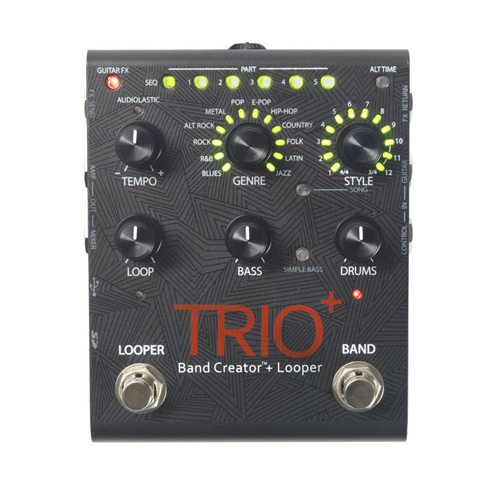 【美品】 DigiTech TRIO Band Creator Digitech TRIO+ Band Creator And Looper Pedal – Billy Hyde Music
