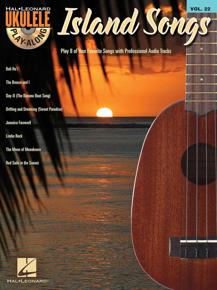 Island Songs Ukulele Play Along Volume 22 BK/CD