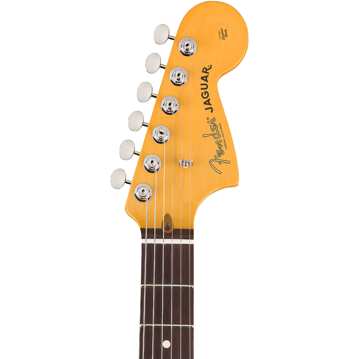 Fender American Professional Classic Jaguar, Rosewood Fingerboard in Faded Sherwood Green Metallic