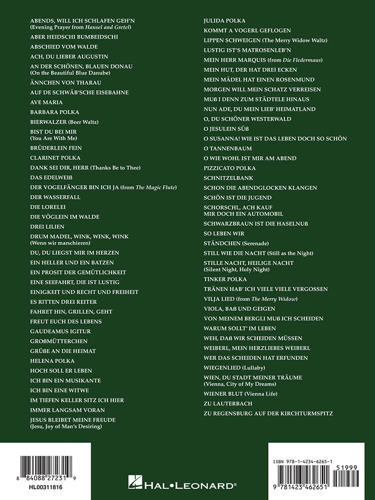 The Big Book Of German Songs PVG