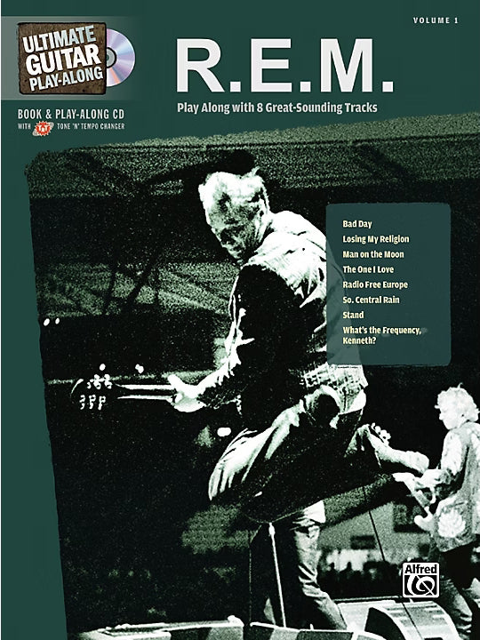 R.E.M. Ultimate Guitar Playalong Volume 1 BK/CD