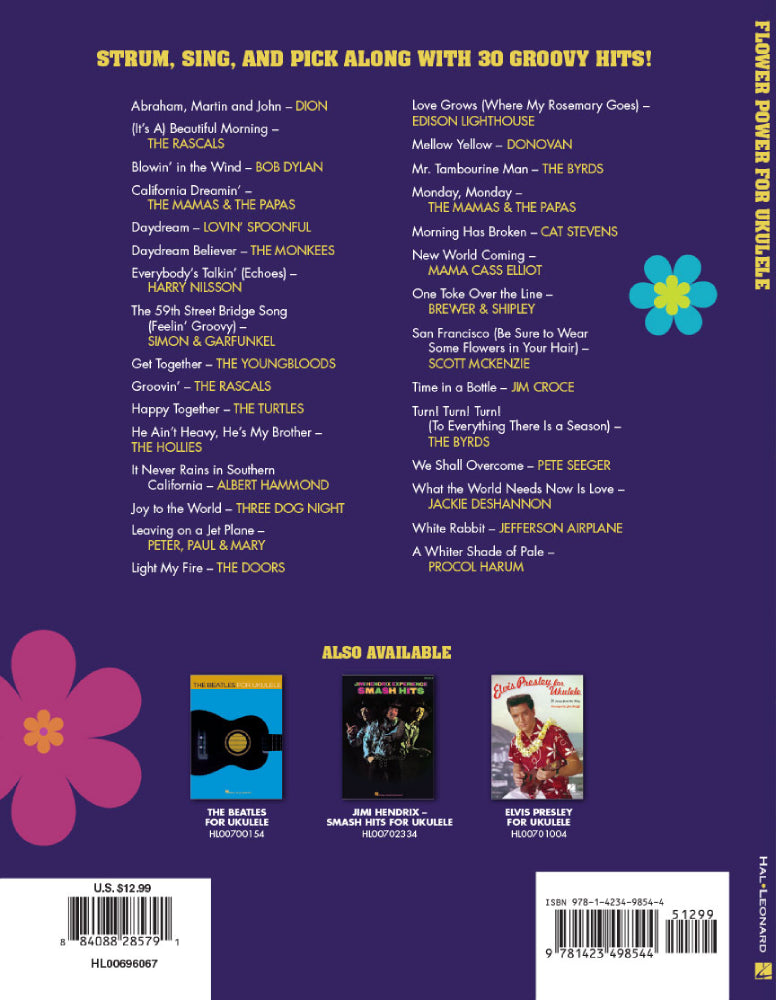 Flower Power For Ukulele