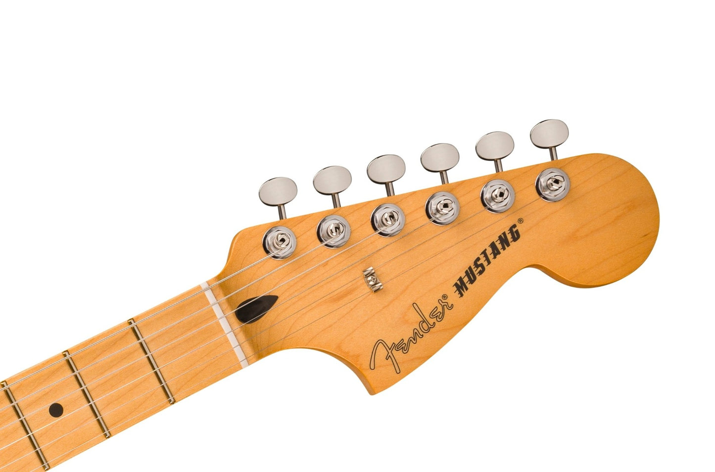 Fender Player II Mustang, Maple Fingerboard in Hialeah Yellow