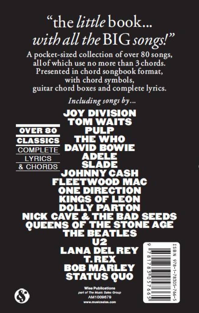 The Little Black Book Of 3 Chord Songs
