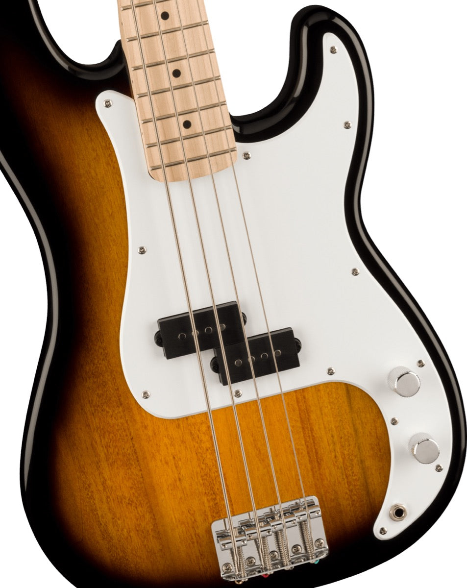 Squier Sonic Precision Bass, Maple Fingerboard in 2 Color Sunburst