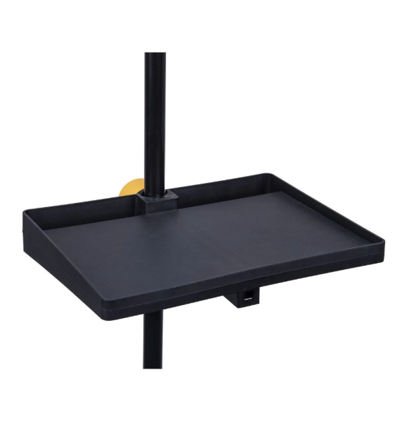 Hercules MS523B PRO EZ Clutch Tripod Hideaway Boom Mic Stand w/ BONUS STAND TRAY