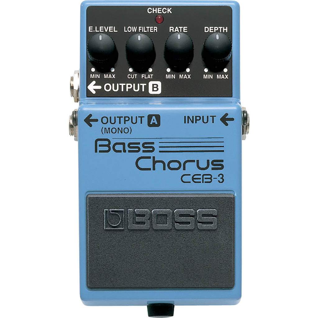 【美品】BOSS Bass Chorus CEB-3 Boss CEB 3 Bass Chorus Pedal – Billy Hyde Music