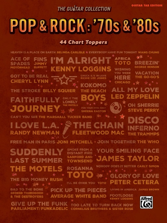 The Guitar Collection Pop & Rock 70s & 80s Tab