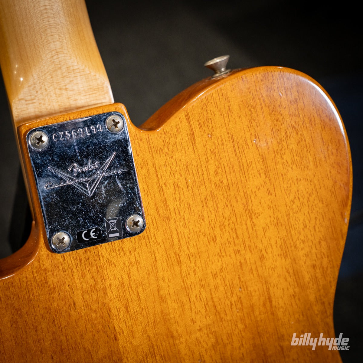Fender Custom Shop 1968 Telecaster Thinline Journeyman Relic Electric Guitar in Aged Natural