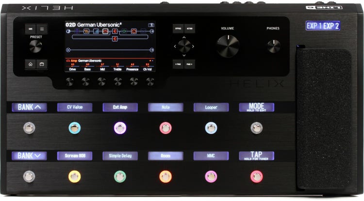Line 6 Helix Floor Guitar Multi Effects Processor – Billy Hyde Music