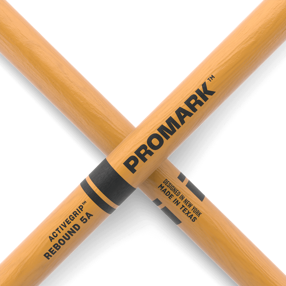 Promark Rebound 5A ActiveGrip Clear Hickory