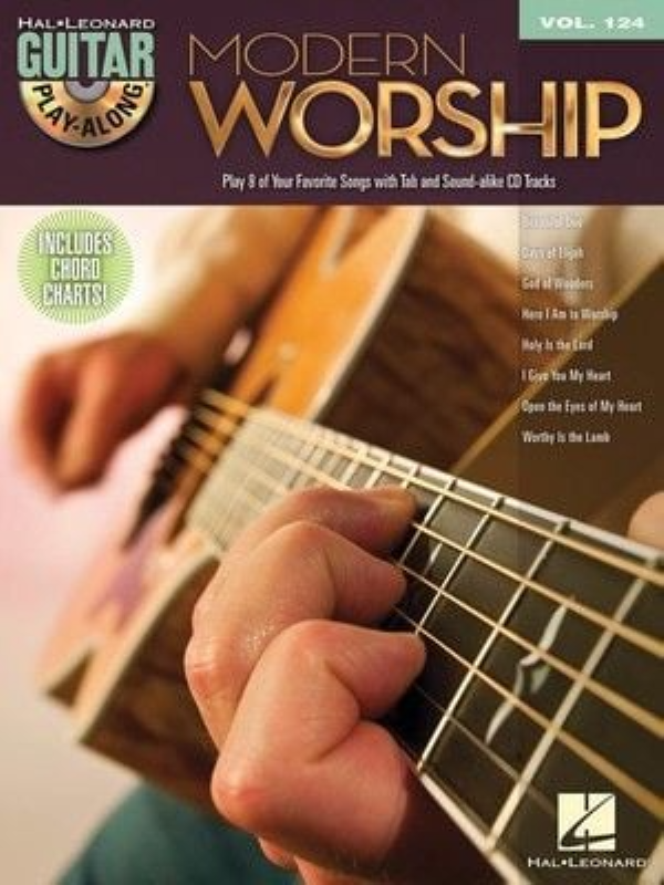 Modern Worship Guitar Play Along V124 Book & CD