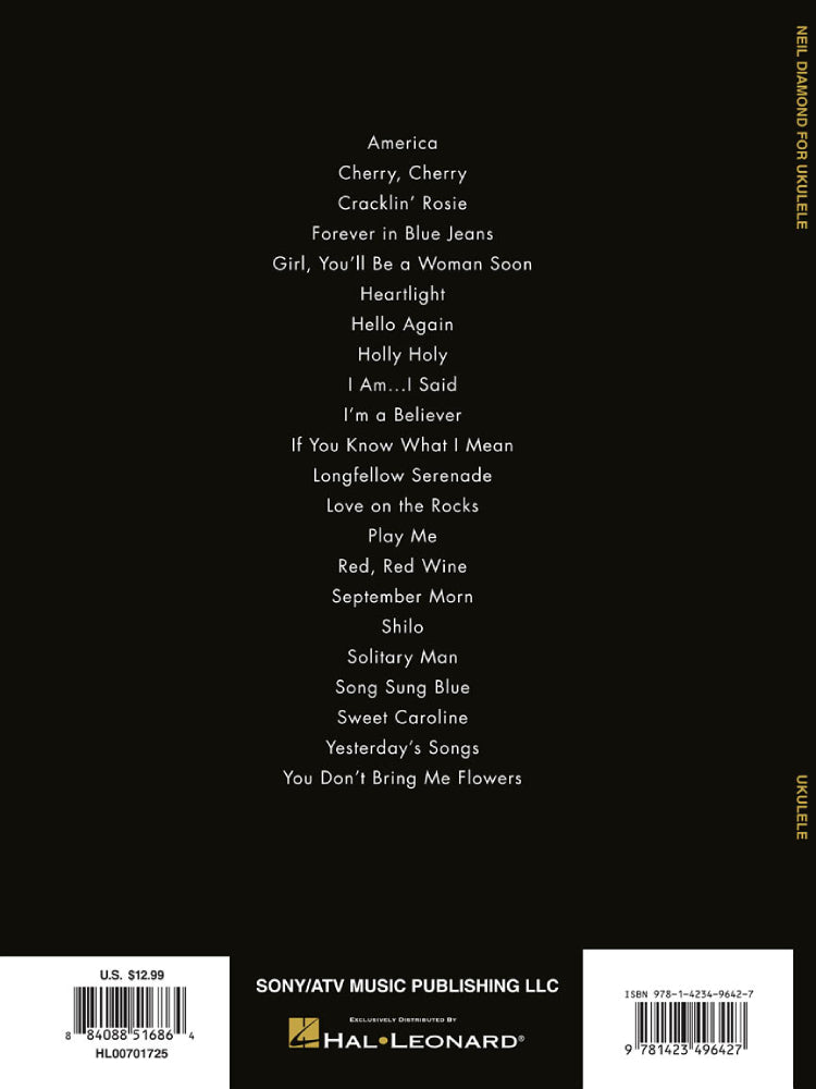 Neil Diamond For Ukulele