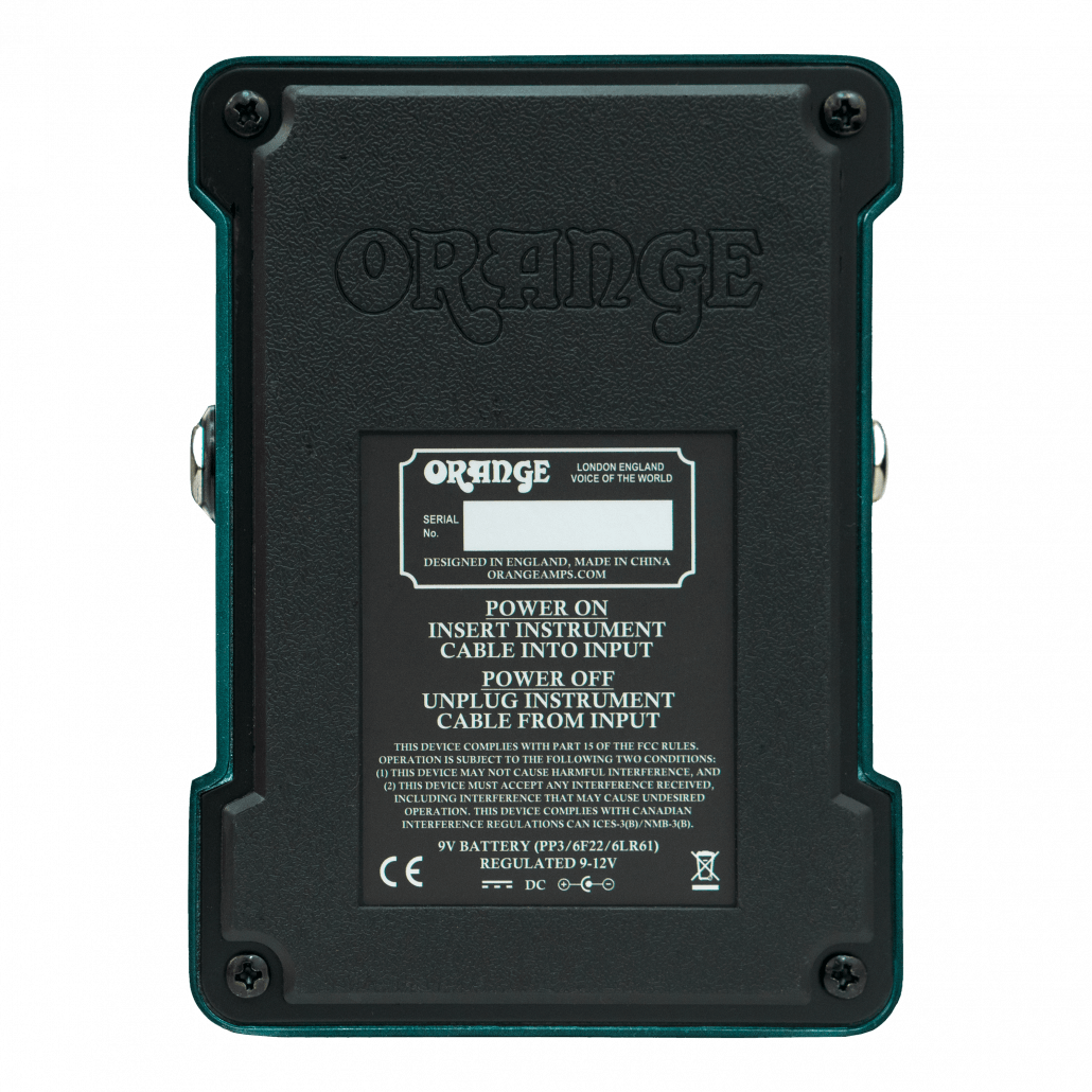 Orange Fur Coat Vintage Fuzz Pedal