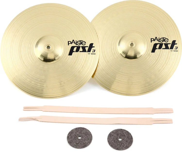 Paiste 14" PST3 Band Cymbal Pair