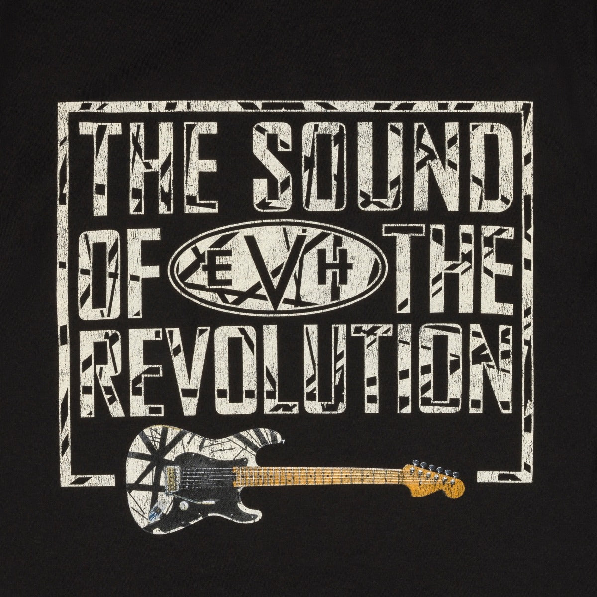 EVH Revolution M Size Tee Shirt in Black