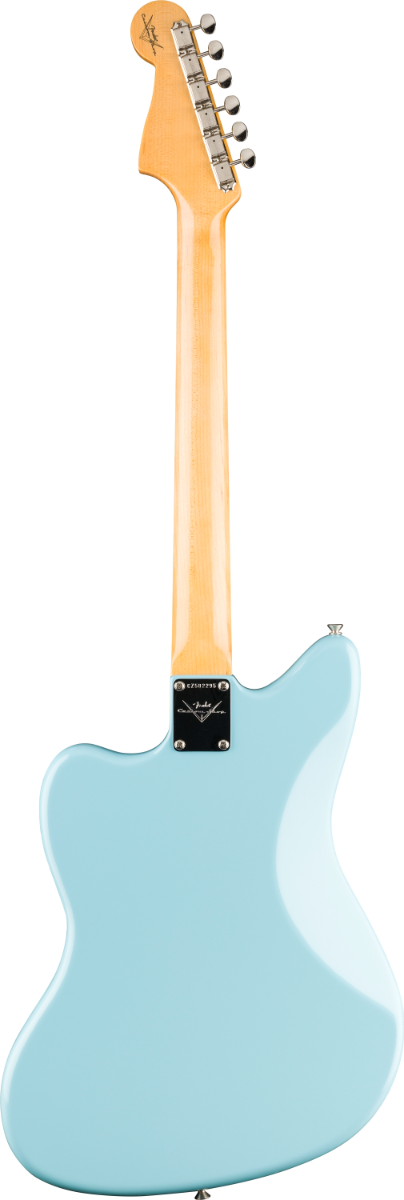 Fender Custom Shop 1962 Jazzmaster DLX Closet Classic Electric Guitar in Faded Daphne Blue