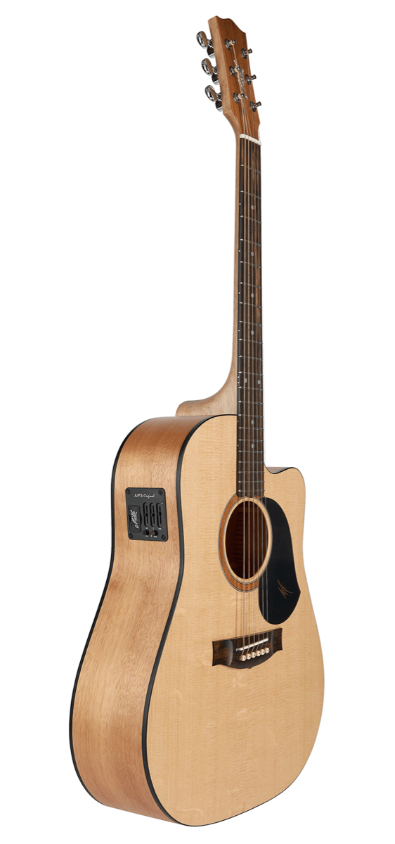 Maton SRS60C SRS Series Dreadnought Acoustic Guitar in Natural Satin