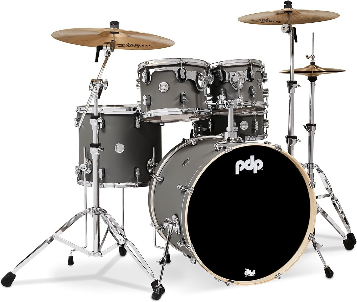 PDP PDCM2015SP Concept Series 20" 5 Piece Shell Pack in Satin Pewter