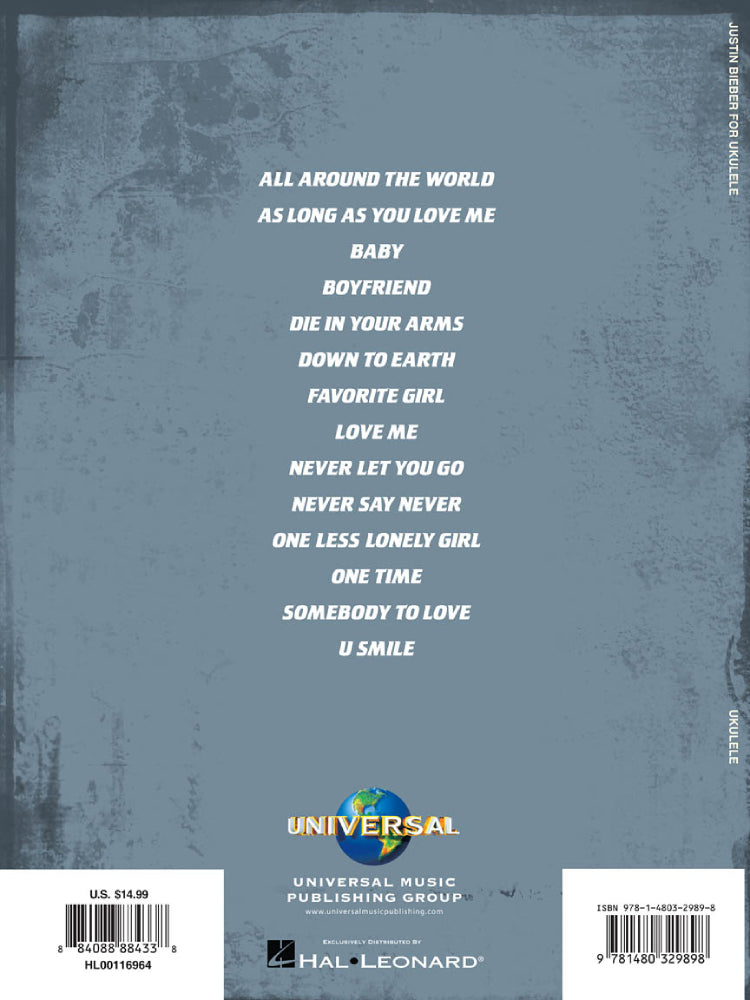 Justin Bieber Ukulele