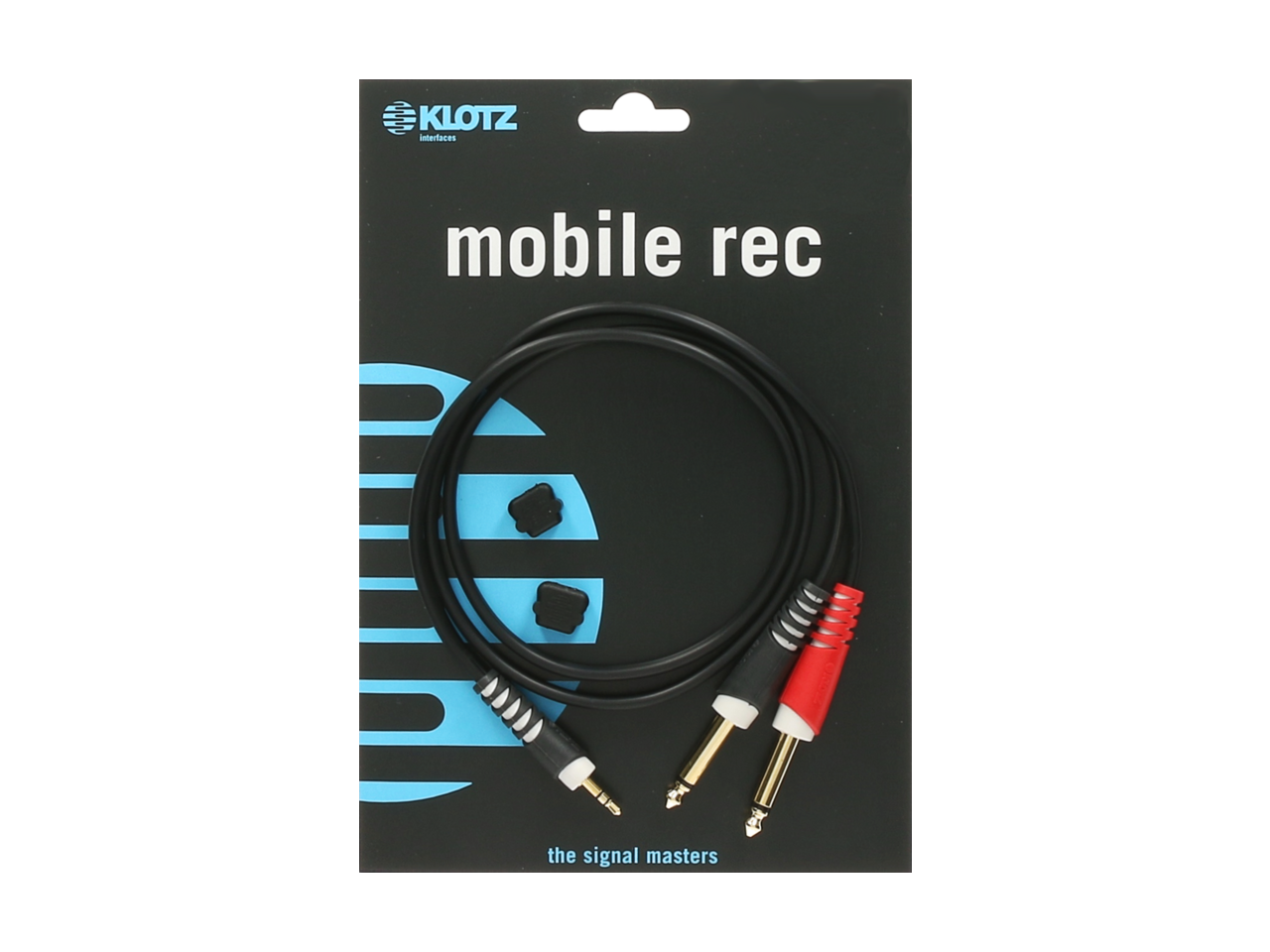 Klotz AY50100 1m Y cable 3.5mm TRS 2x1/4"