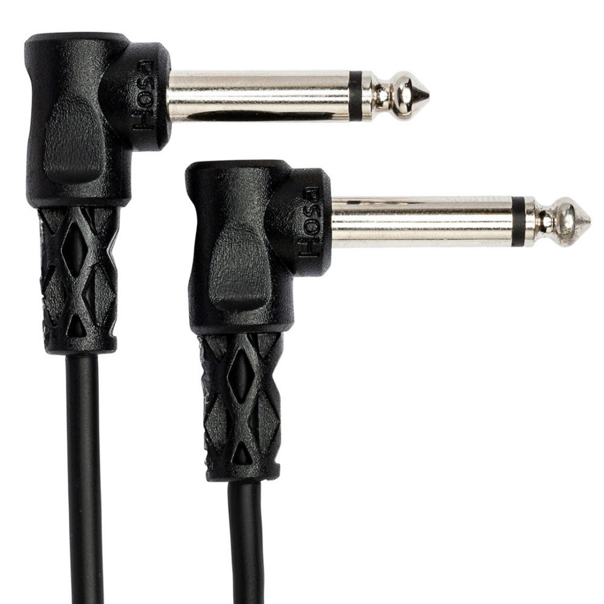 Hosa CFS106 Molded Right Angle to Same Guitar Patch Cable 6 IN / 15 cm