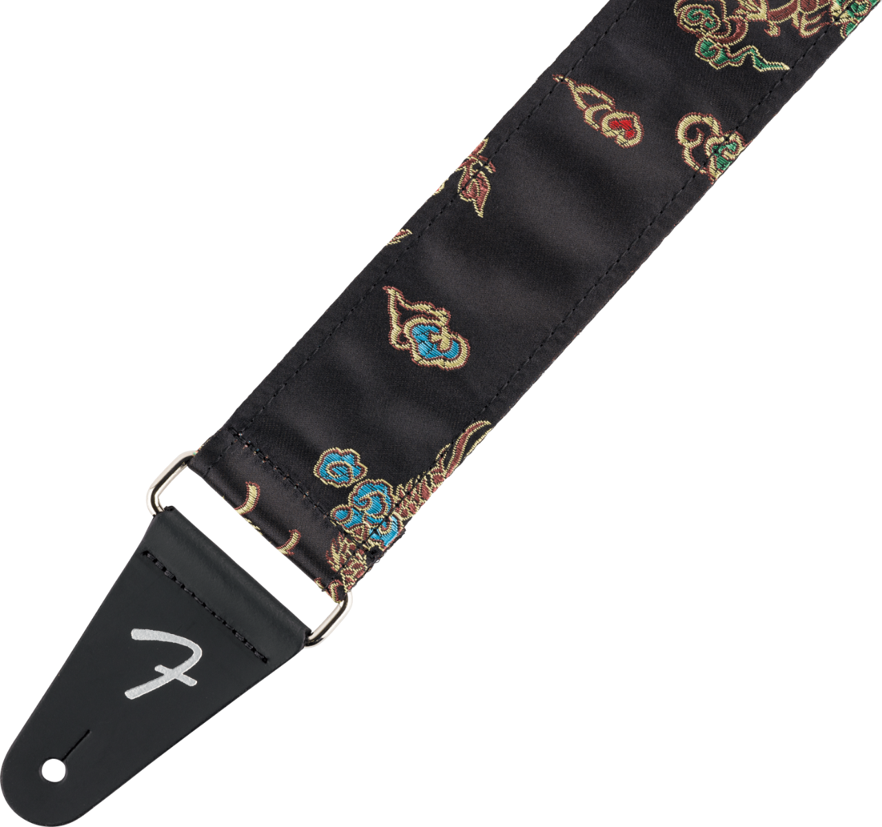 Fender Satin Dragon Strap in Black