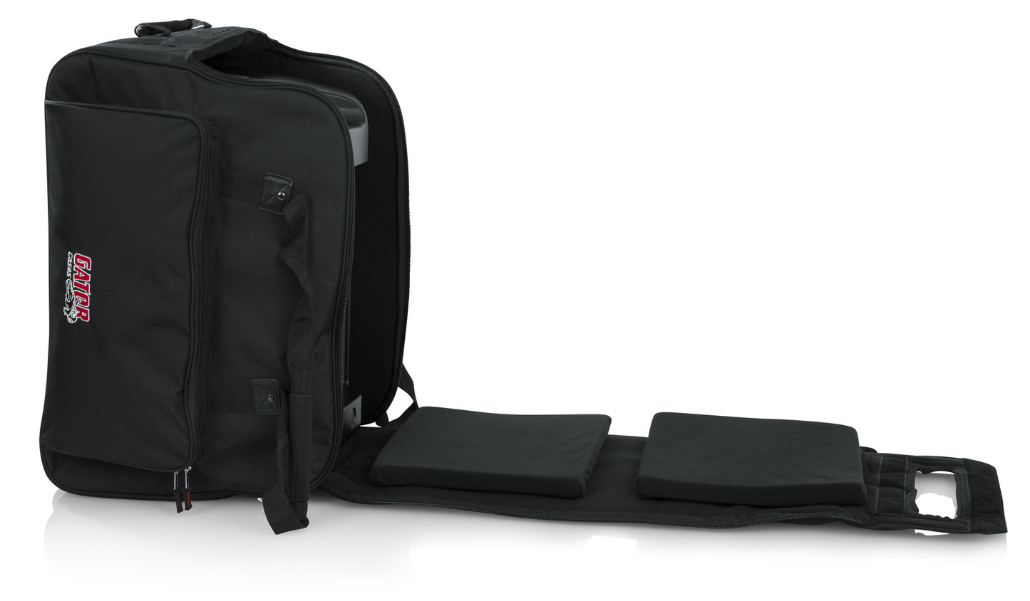 Gator GPA-712SM 12" Small Portable Rolling Speaker Bag