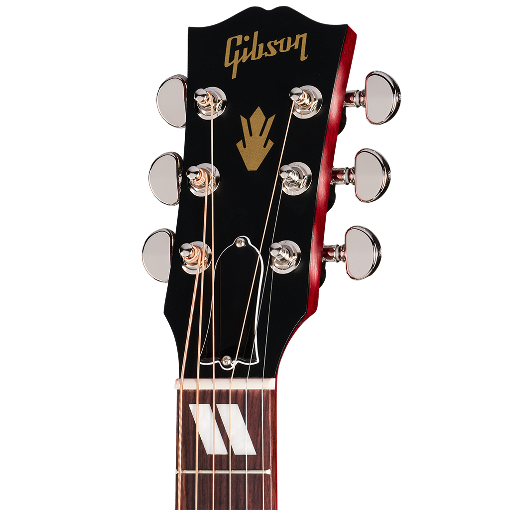 Gibson Hummingbird Special Acoustic Electric Guitar in Satin Vintage Cherry Burst