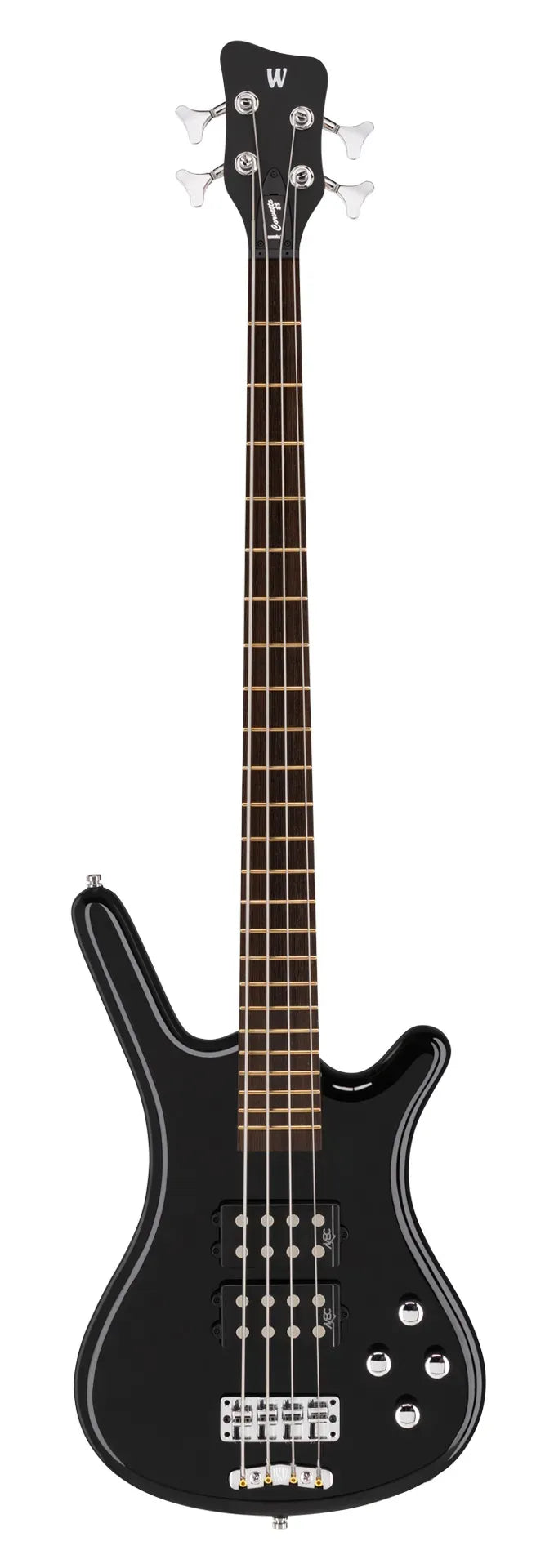 Warwick RockBass Corvette $$ 4-String in Black High Polish