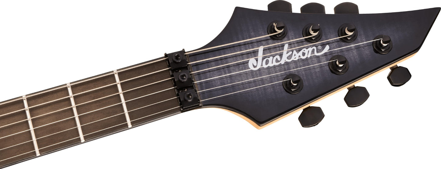 Jackson Pro Plus Signature Chris Broderick Soloist 6 Electric Guitar in Transparent Black