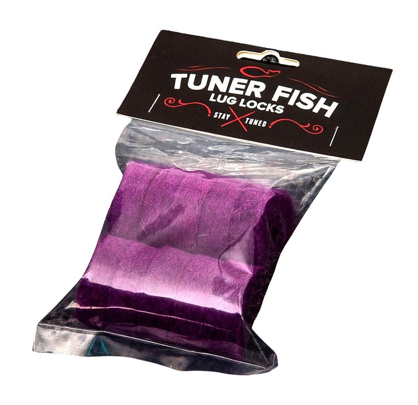 Tuner Fish Cymbal Felts 10 Pack in Purple