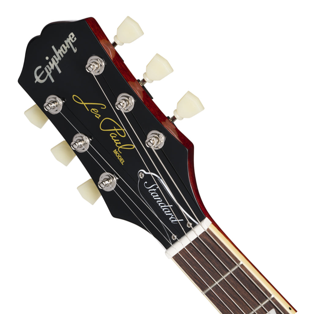 Epiphone Les Paul Standard 50s Figured Top Left Handed in Washed Cherry Sunburst