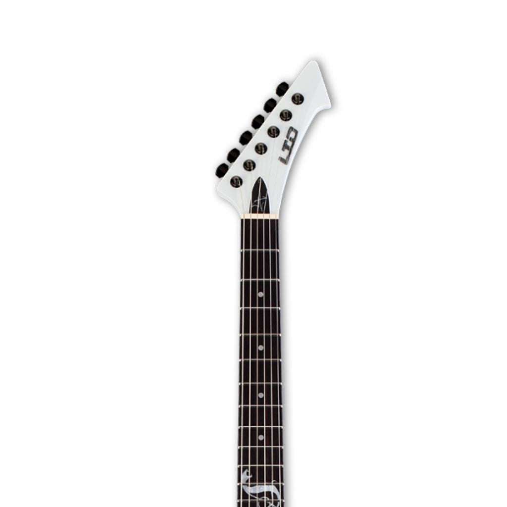 LTD JAMES HETFIELD SNAKEBYTE in WHITE