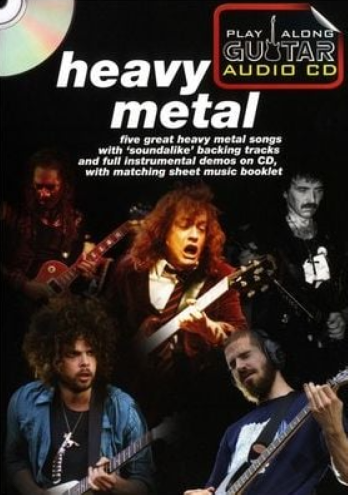 Play Along Guitar Heavy Metal Book & CD