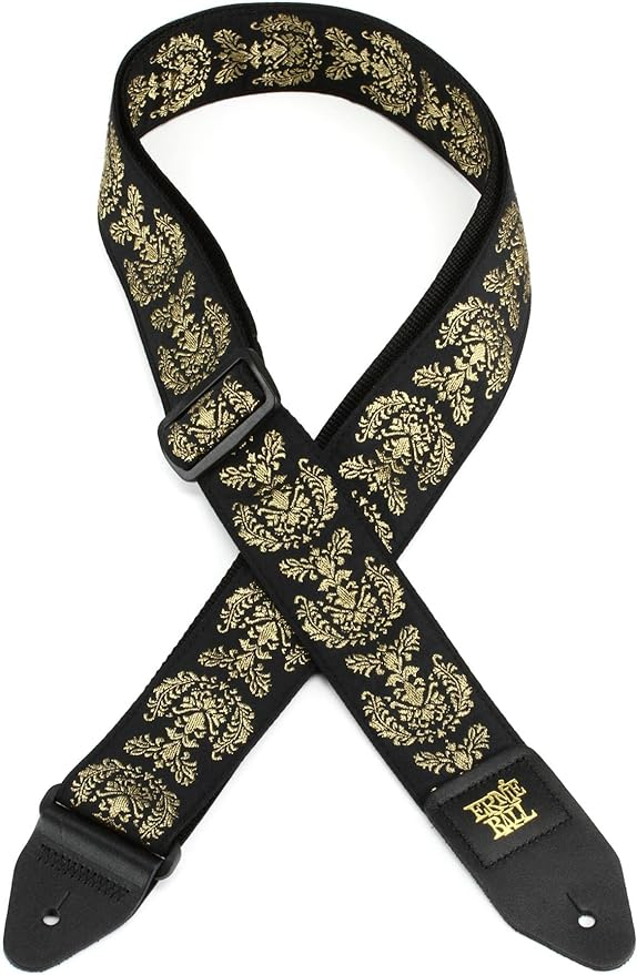 Ernie Ball Classis Jacquard Guitar Or Bass Strap in Royal Crest