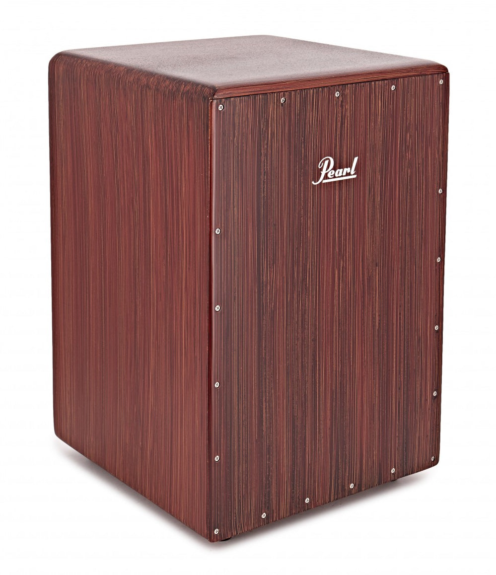 Pearl Boom Box Cajon in Artisan Red Mahogany