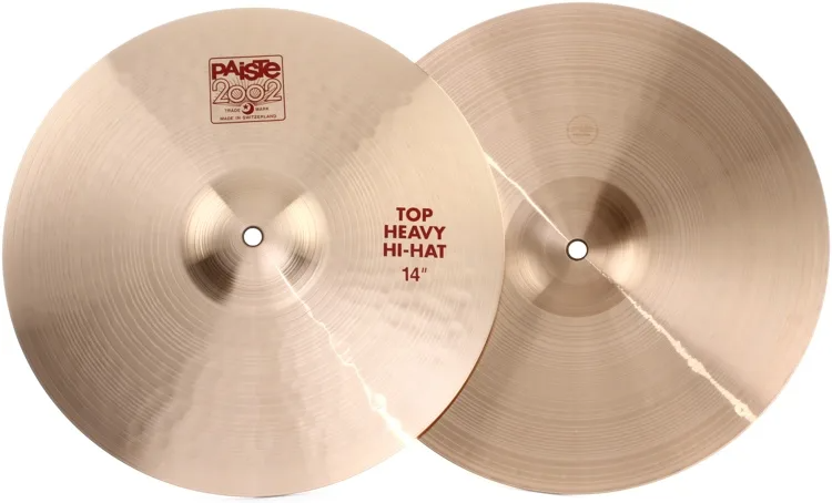 Paiste 14" 2002 Heavy Hi Hats