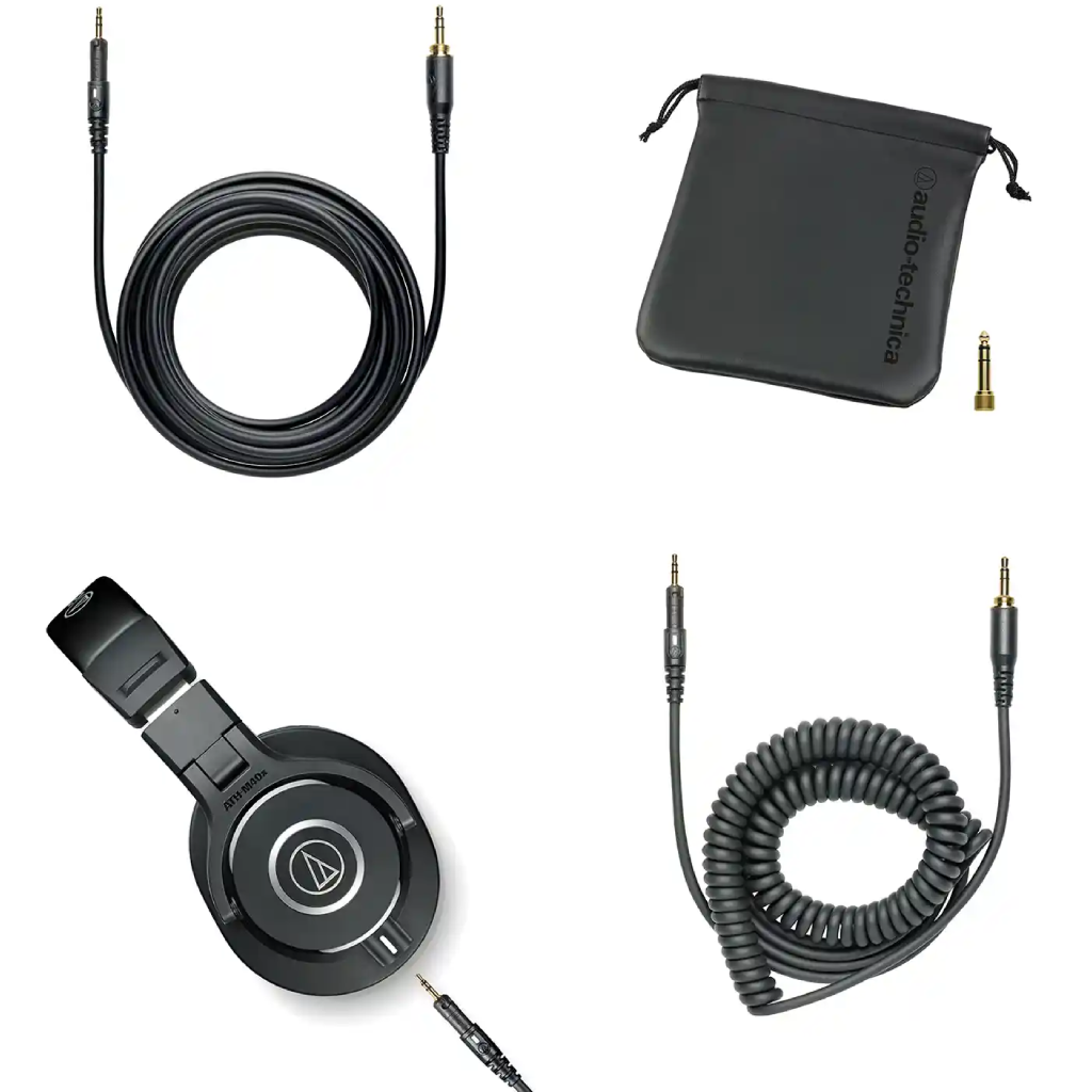 Audio-Technica ATH-M40x Professional Monitor Headphones in Black