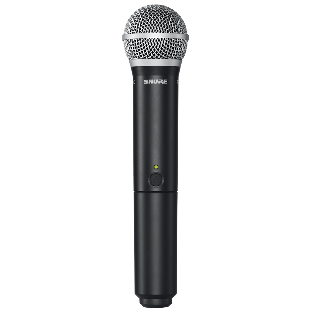 Shure Wireless Dual Mic System BLX1 Tx; PGA31 & BLX2PG58 Mic; BLX88 RX; Auto Setup 662-686MHz
