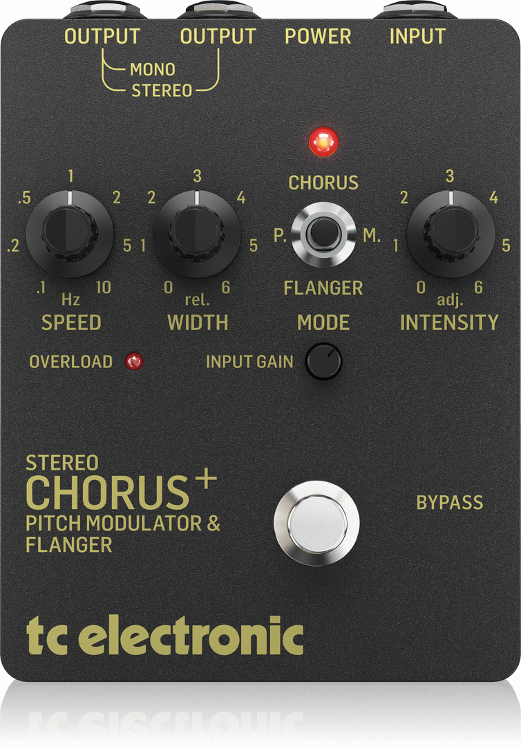 TC Electronic SCF Gold Stereo Chorus Flanger Pedal – Billy Hyde Music