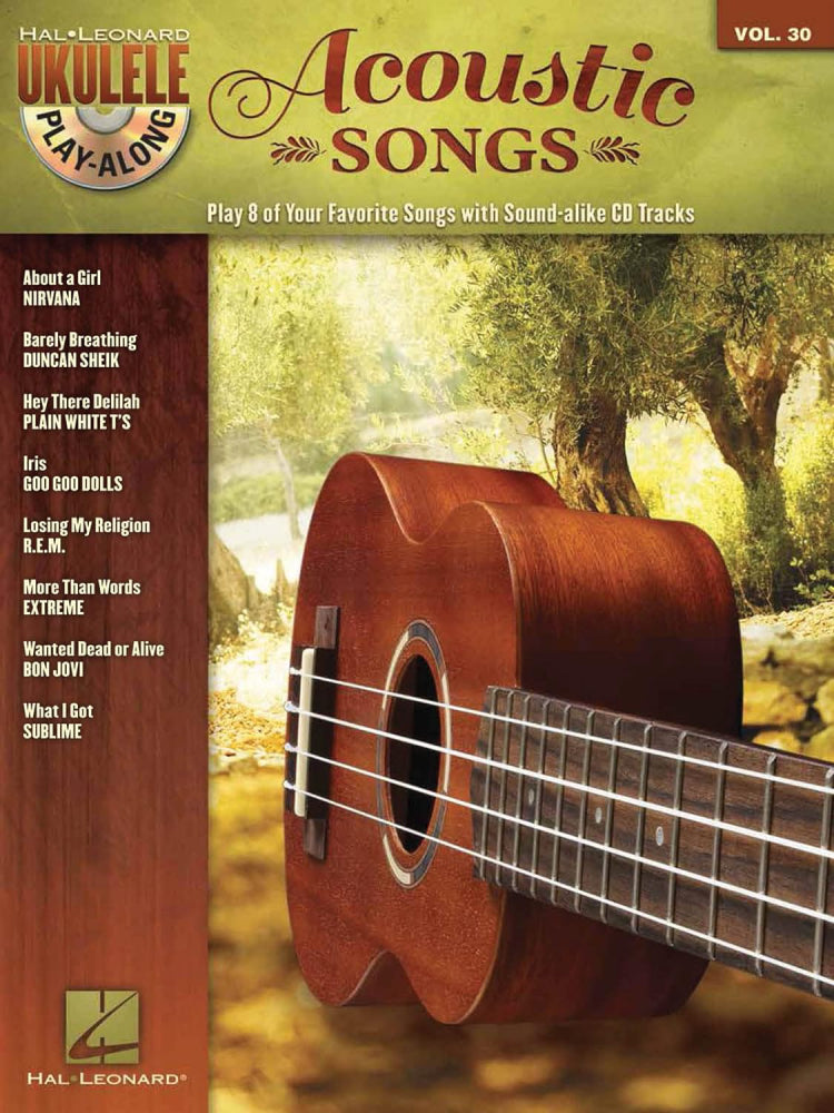 Acoustic Songs Ukulele Play Along Volume 30 BK/CD