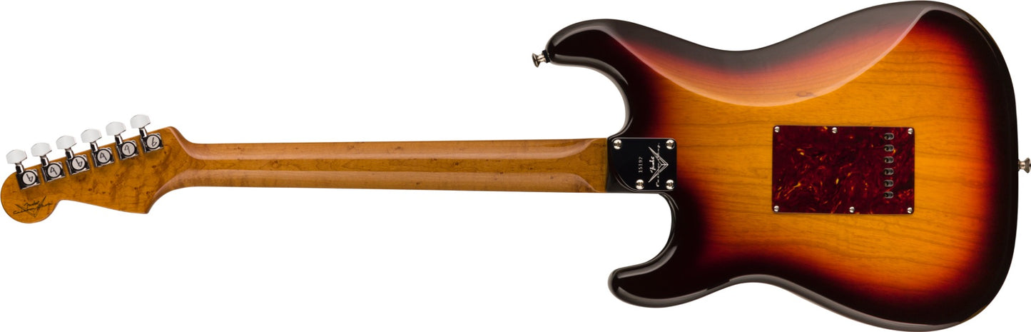 Fender Custom Shop American Custom Strat NOS in Chocolate 3 Color Sunburst