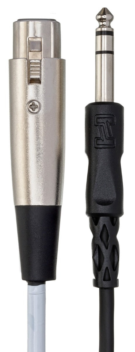 HOSA STX110F Balanced Interconnect Cable XLR3F to 1/4" TRS 10 Ft