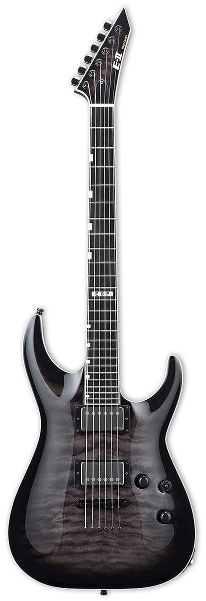 ESP E II Horizon NT II in See Thru Black Sunburst
