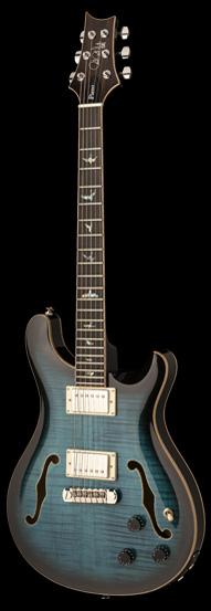 PRS SE Hollowbody II Piezo in Peacock Blue Burst