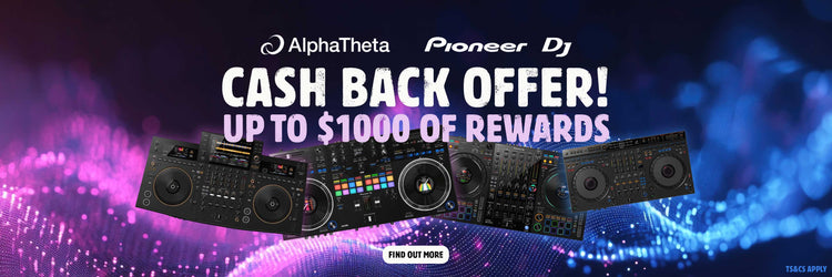 AlphaTheta & Pioneer DJ Cash Back